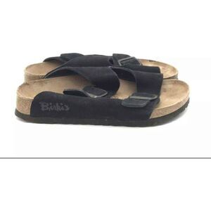Like NEW Birki's by Birkenstock Women's Black Sandals - Size 7